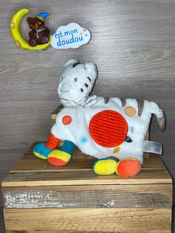 NIC76 doudou zèbre 🦓 nicotoy