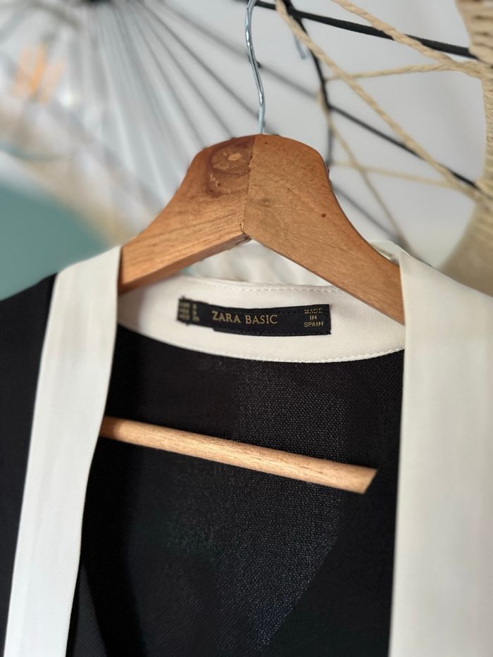 🖤 Robe Tunique Noire Zara Basic – Taille S - photo numéro 9