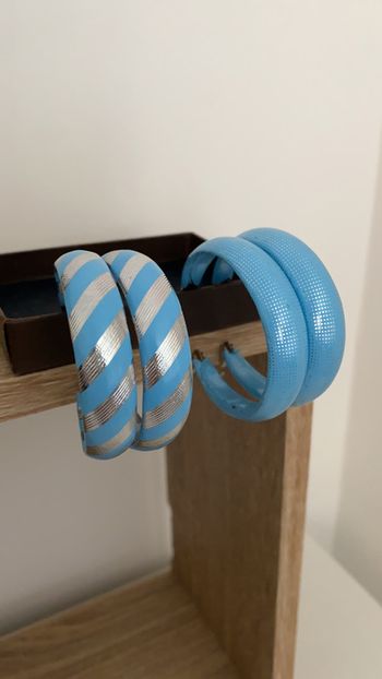 Lot 2 paires créoles NEUVES