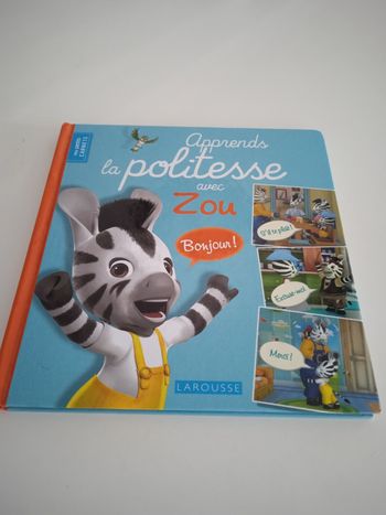 Livre enfant zou