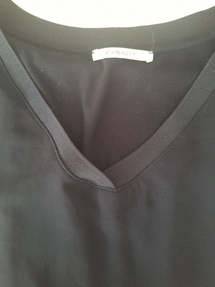 Top noir Camaïeu taille 36 - photo numéro 5
