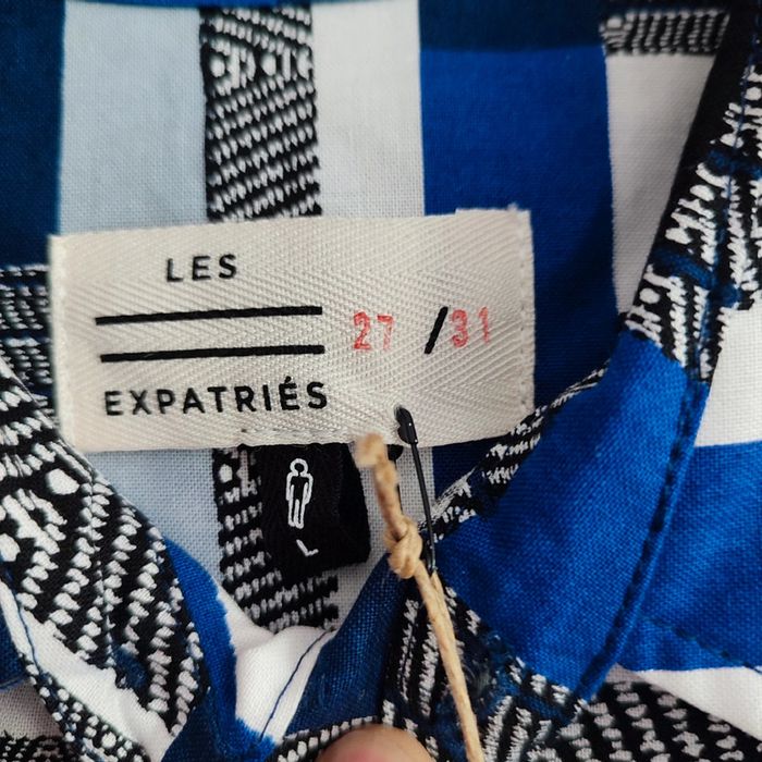 Chemise 100% coton pour adultes taille L, Les expatriés - photo numéro 3