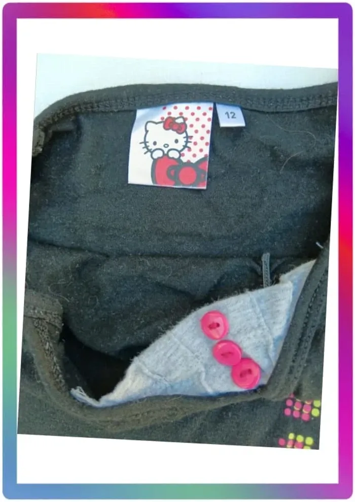 Débardeur 12 ans Hello Kitty - photo numéro 3