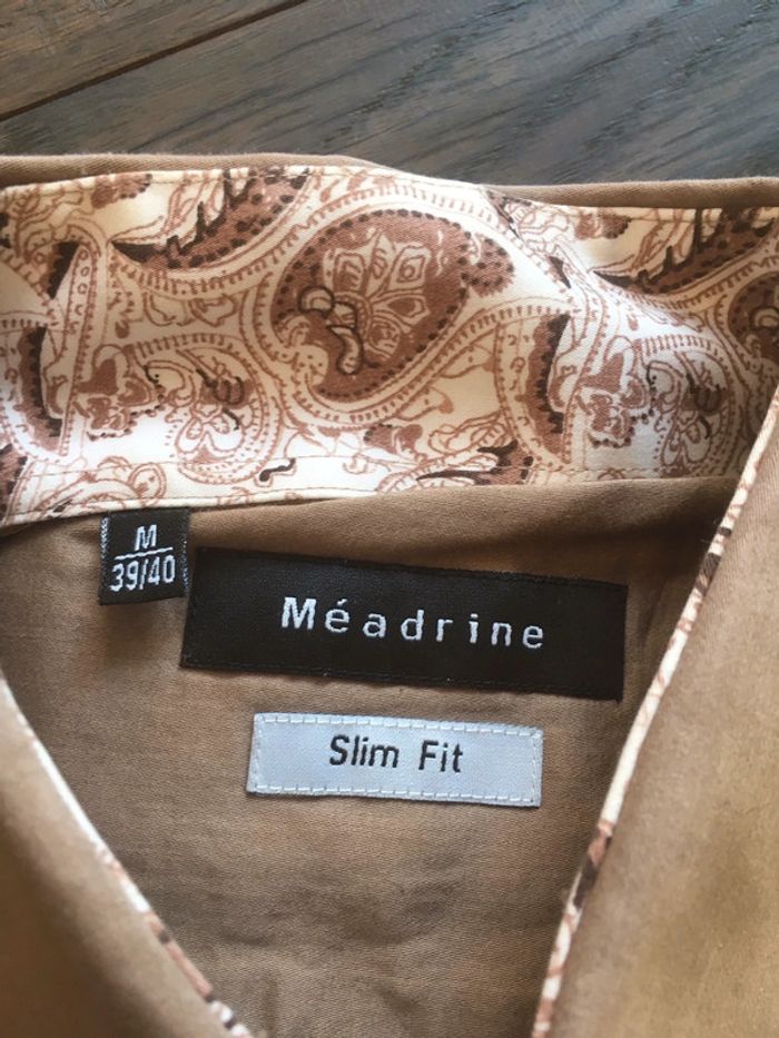 Chemise marron glacé - photo numéro 2