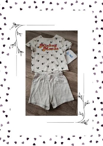 Ensemble Mickey short ou pyjama été