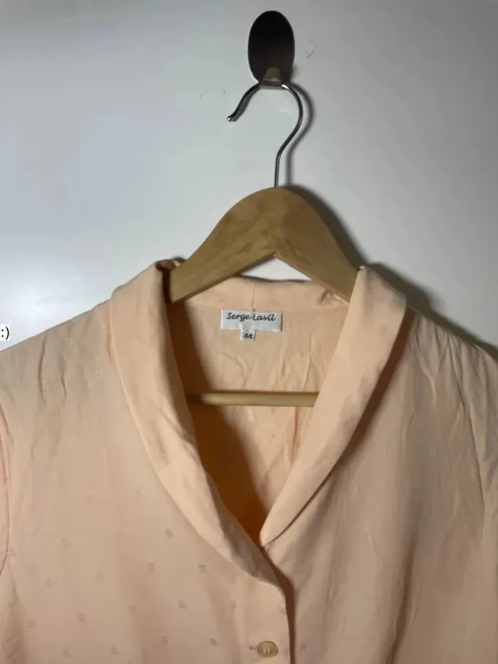 Chemise légère sans manches femme taille 44 / serge lavil - photo numéro 5