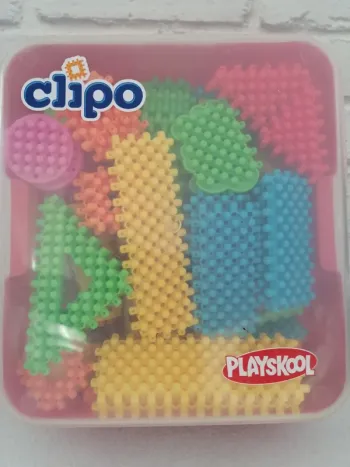 boite de gros clipot playskool 50 pièces