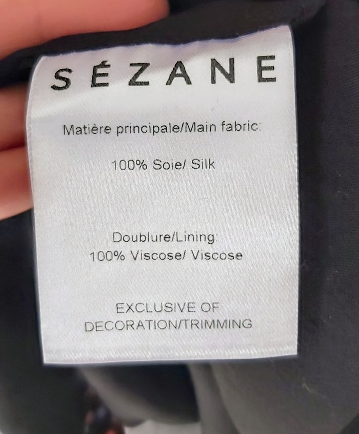 Robe Sézane Estelle soie 36 - photo numéro 6