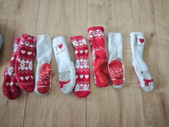 Lots chaussettes noël