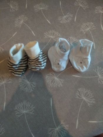 Chaussons nouveau né