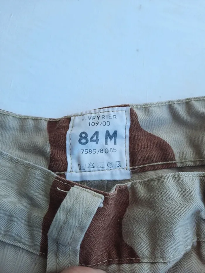 Pantalon treillis sable désert Taille M - photo numéro 2