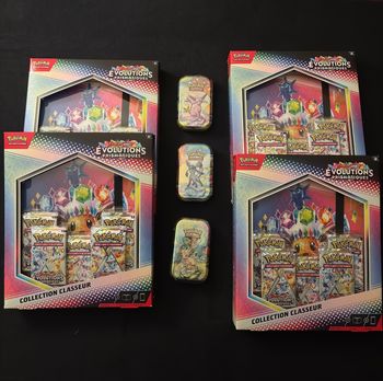 Lot Pokémon Evolution prismatique