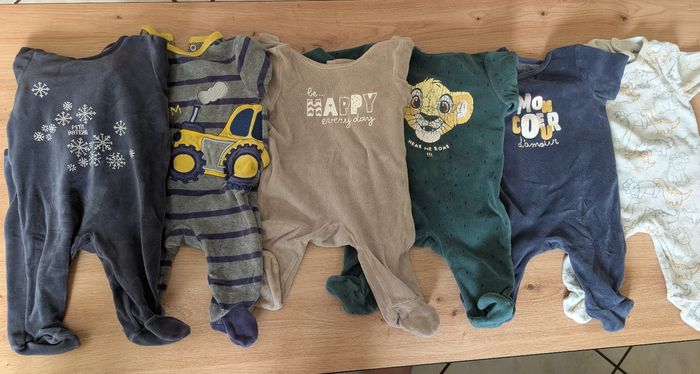 Lot de pyjama hiver garçon