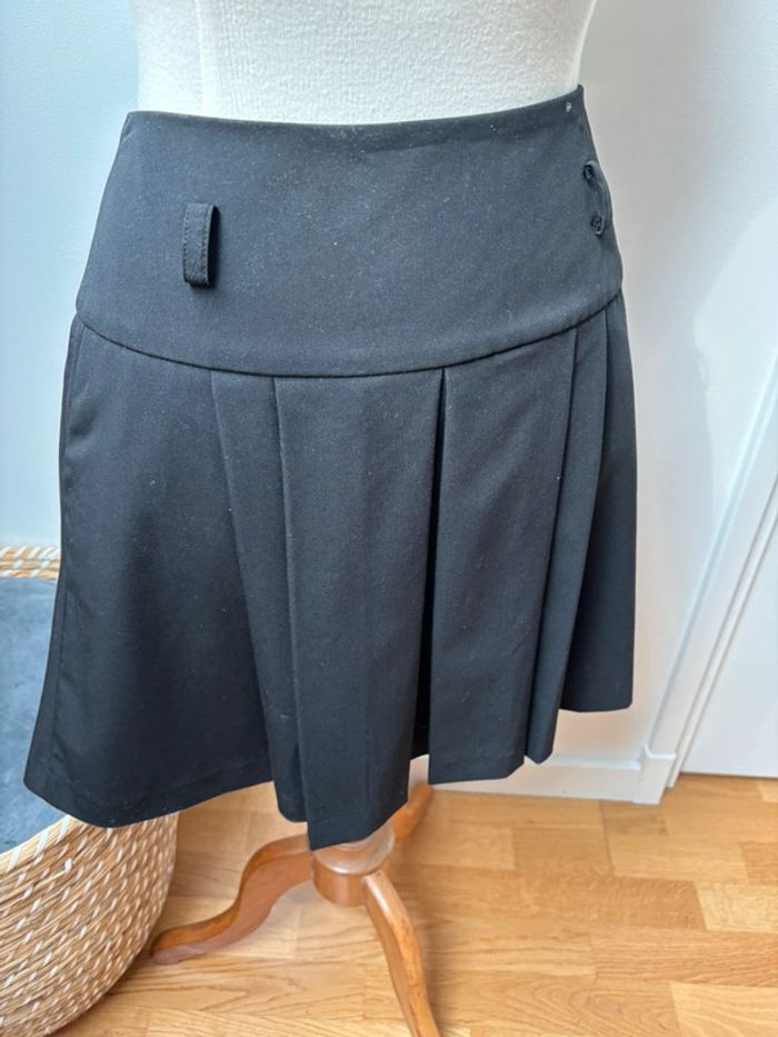 Jupe plissée courte - Camaïeu - T38 - photo numéro 3