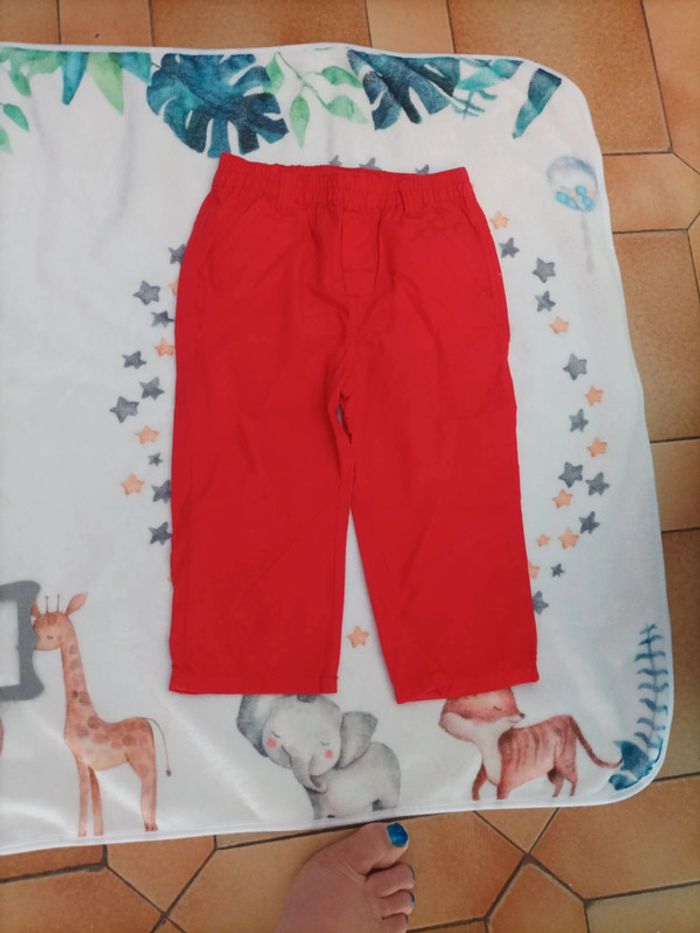 Pantalon rouge - photo numéro 2