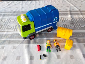 Playmobil camion poubelle