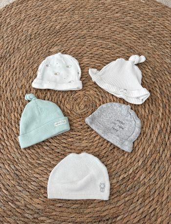 Lots bonnets naissance 