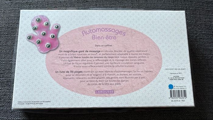 Livre + gant de massage pour automassage - photo numéro 4