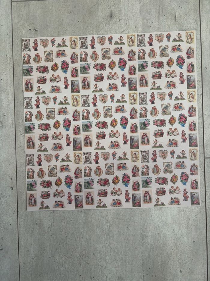 Lot de feuilles pour scrapbooking lot 5 - photo numéro 7