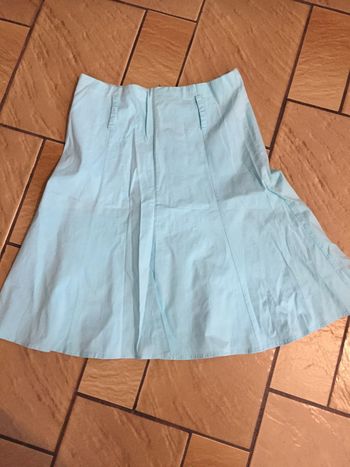 jupe bleu clair