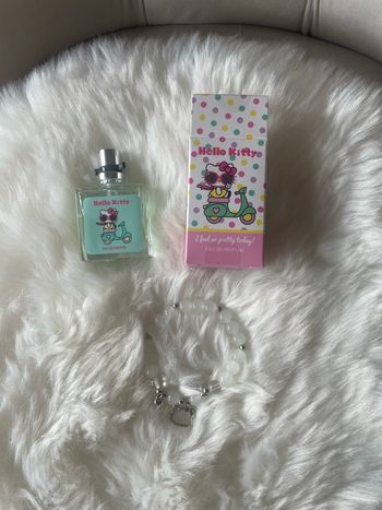 Mini parfum + bracelet hello kitty