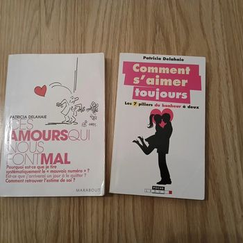 Lot livres sur l'amour, Patricia Delahaie