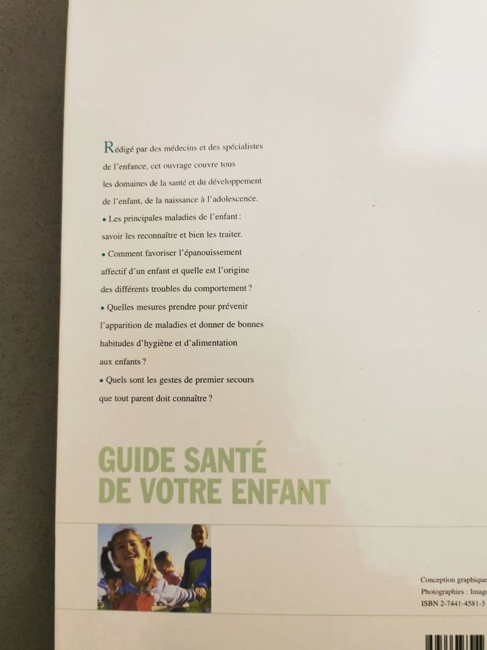 Livre guide santé de votre enfant - photo numéro 7