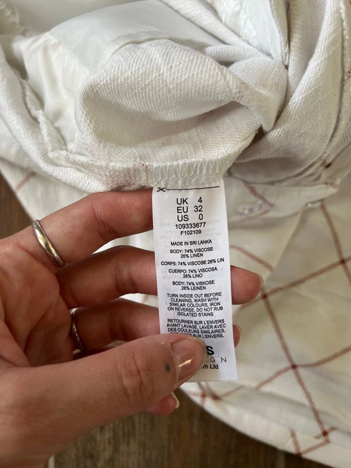 Pantalon Lin ASOS taille 32 - photo numéro 4