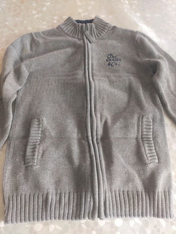 Veste en laine grise neuve  12 ans Orchestra - photo numéro 3