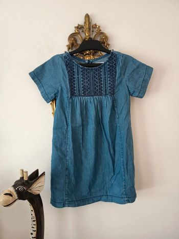 Robe fluide manches courtes