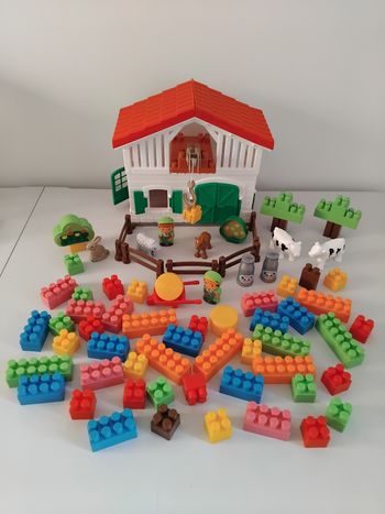 BRIQUES de Construction FERME ANIMAUX