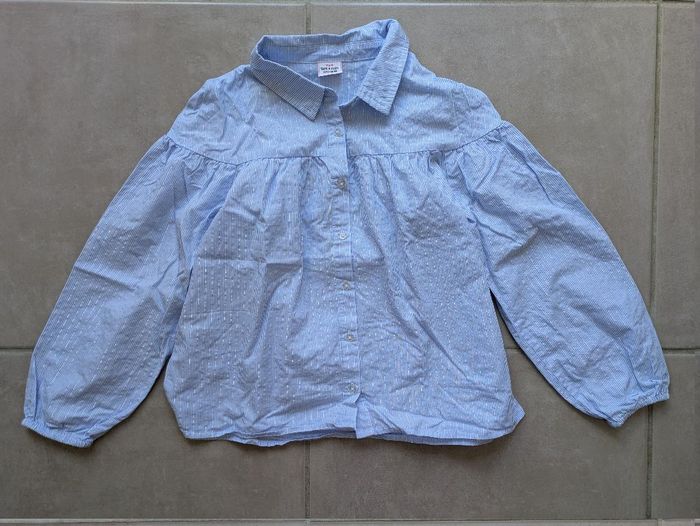 Chemise chemisier manches longues fille 10 ans tape à l'oeil
