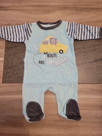 Pyjama 1 pièce- gemo 3 mois
