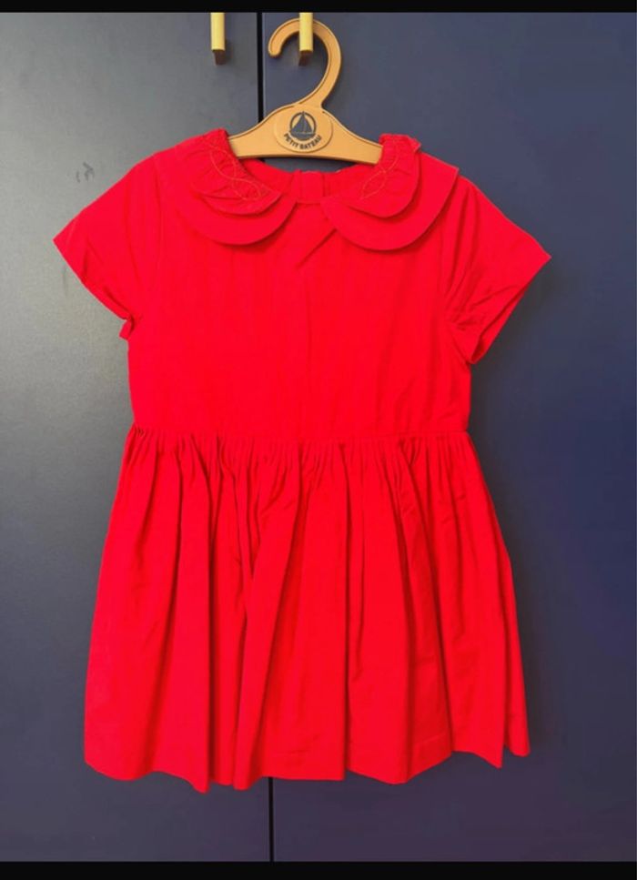 Robe Jacadi rouge comme neuve 5 ans