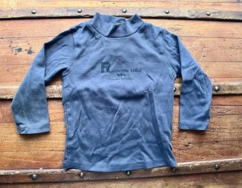 T-shirt col montant 18 mois