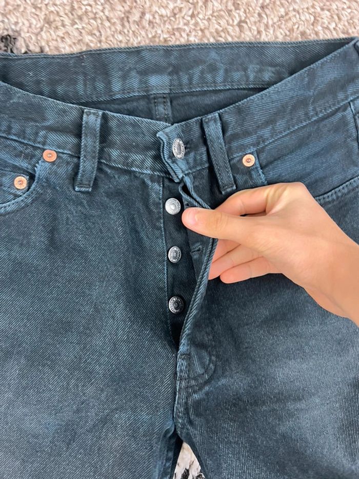 Jean Levis 517 02 noir délavé vintage 28x30 - photo numéro 13