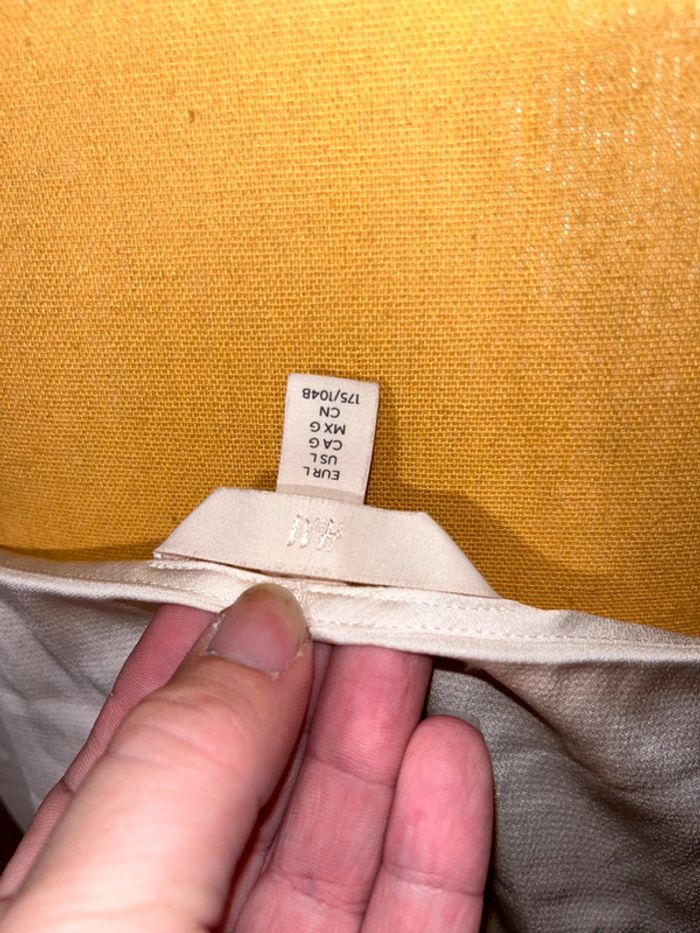 Debardeur ecru h&m satin taille L - photo numéro 6