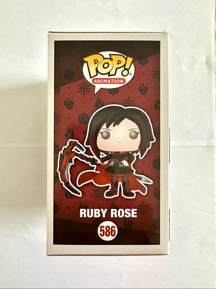 Figurine Funko Pop Ruby Rose numéro 586 RWBY - photo numéro 4
