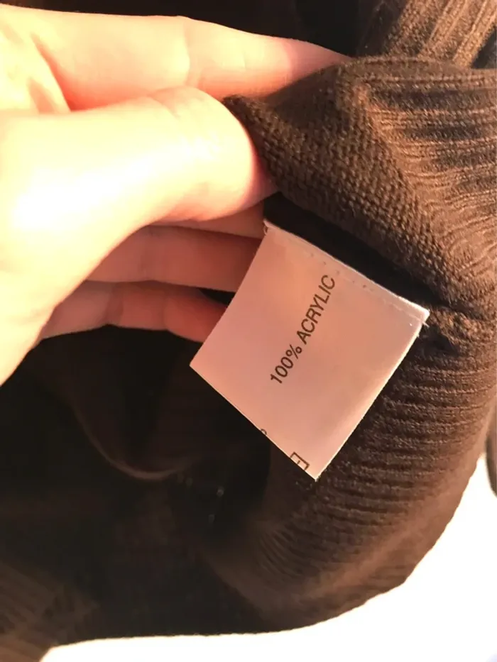 Sweat léger à capuche marron foncé 14 ans - photo numéro 9