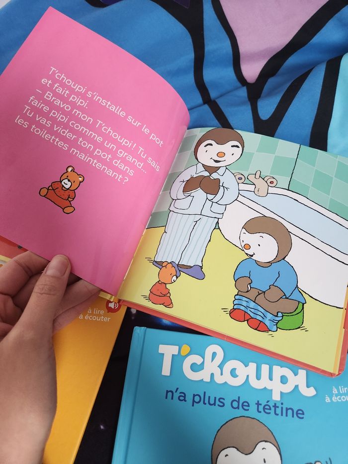 T'choupi 3 livres sonores avec téléphone - photo numéro 4