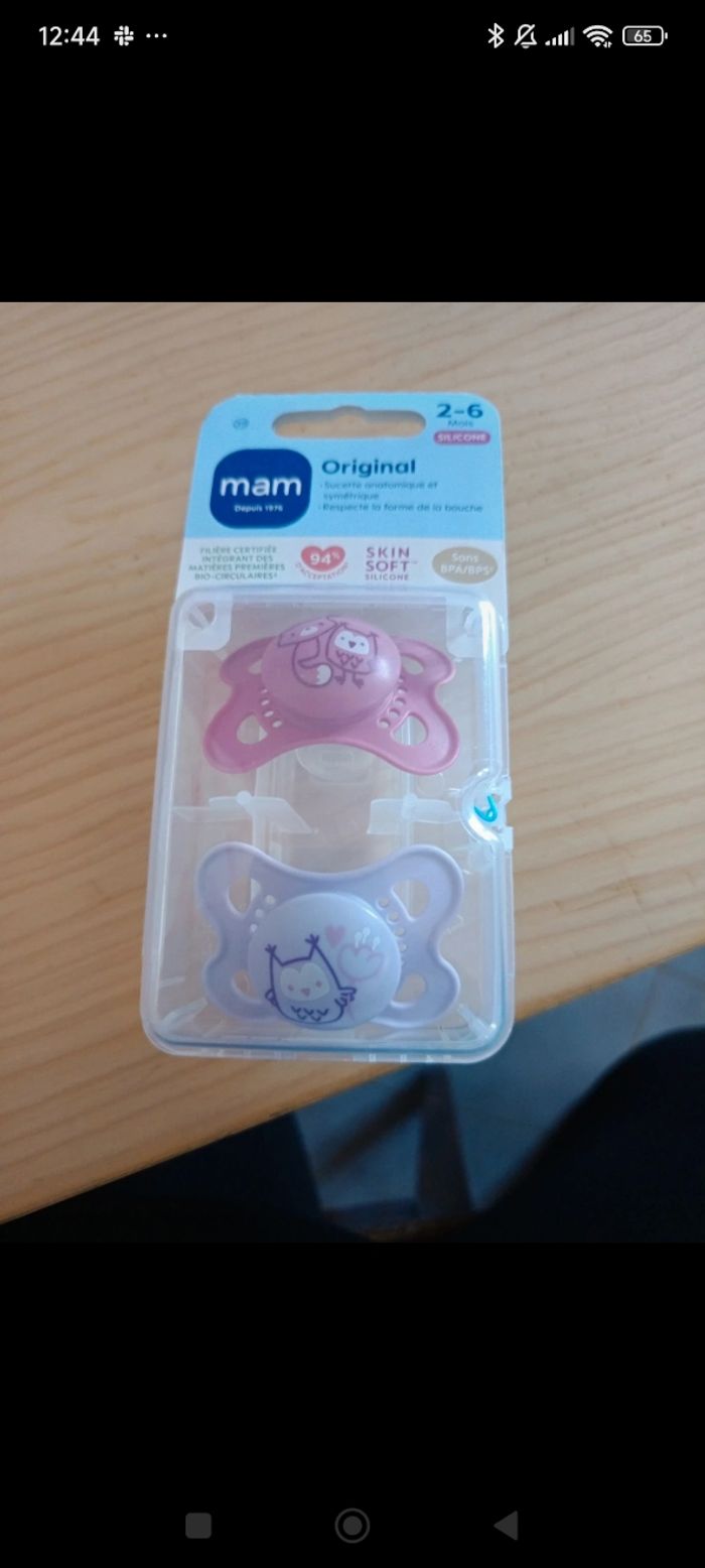 Tétine mam 2-6 mois - photo numéro 3
