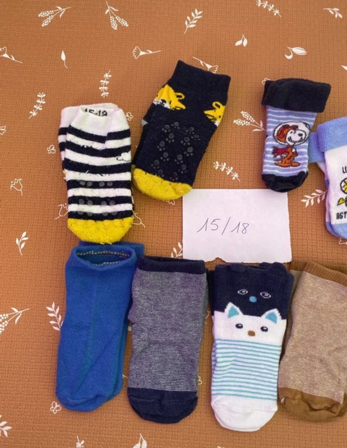 Lot 10 paires de chaussettes 15/18 - photo numéro 2