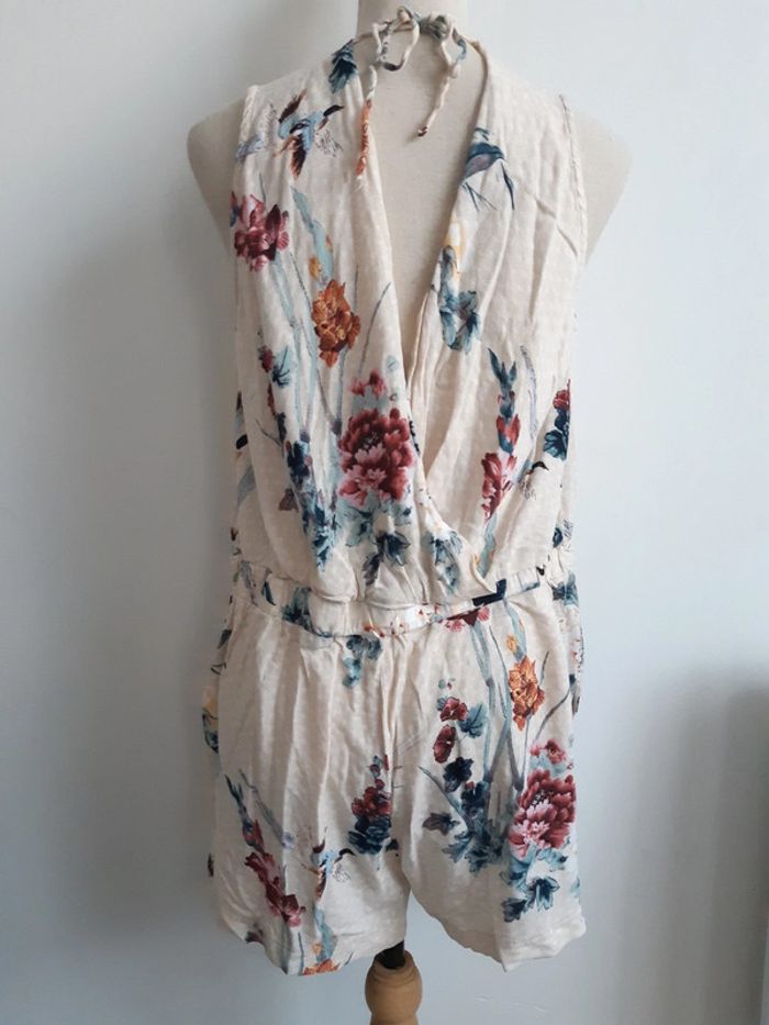 Combinaison short fleurs Alyssa T42 - photo numéro 5
