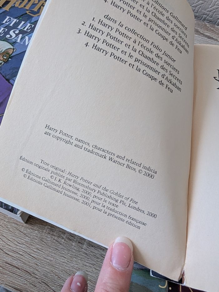 Lot livres Harry Potter - photo numéro 6