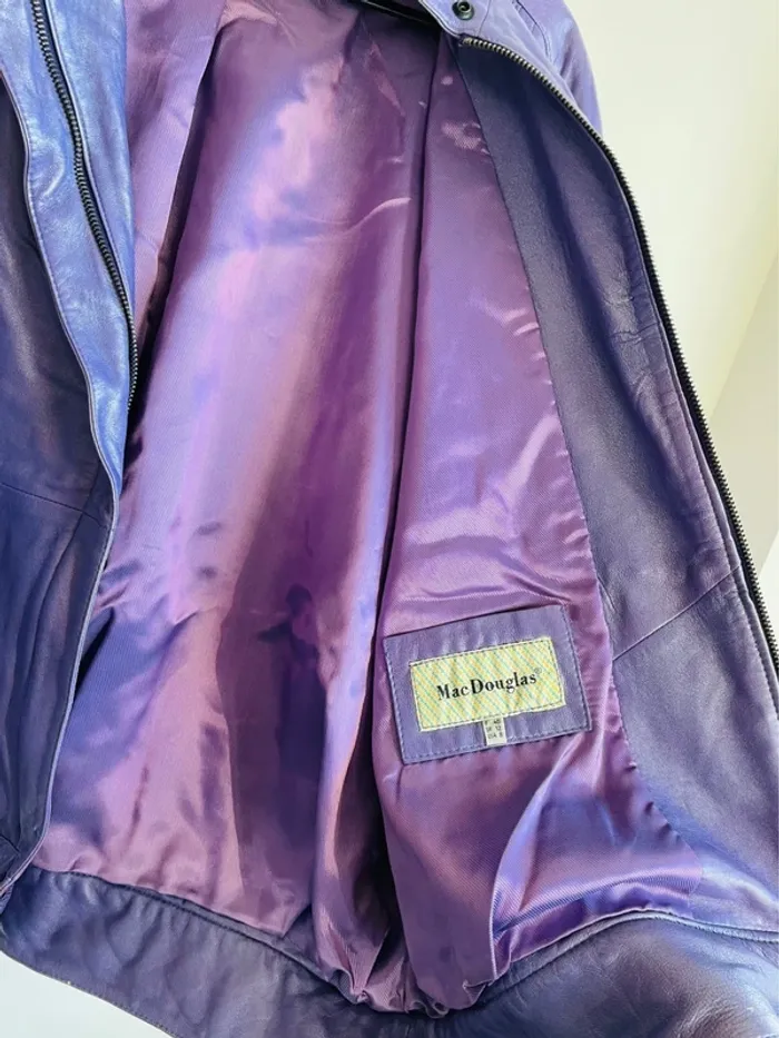 Veste perfecto vintage Mac Douglas - photo numéro 6