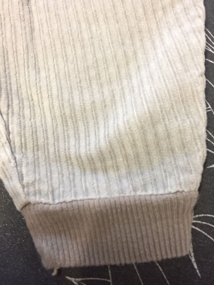 Pantalon velours gris - photo numéro 4