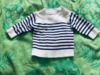 Pull chaud marinière kimadi 12 mois