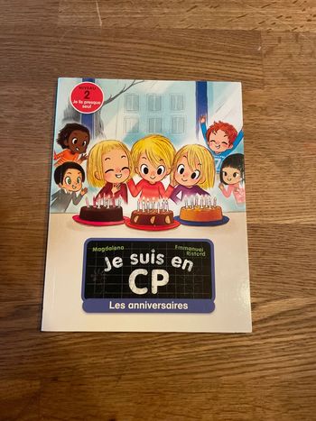 Livre Je suis en CP Les anniversaires