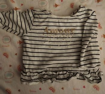Lot  13 tee shirt manche longue 3 mois fille
