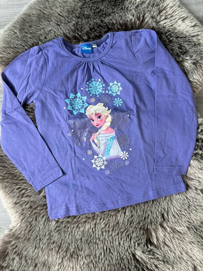 T shirt Disney reine des neiges 116-122 cm